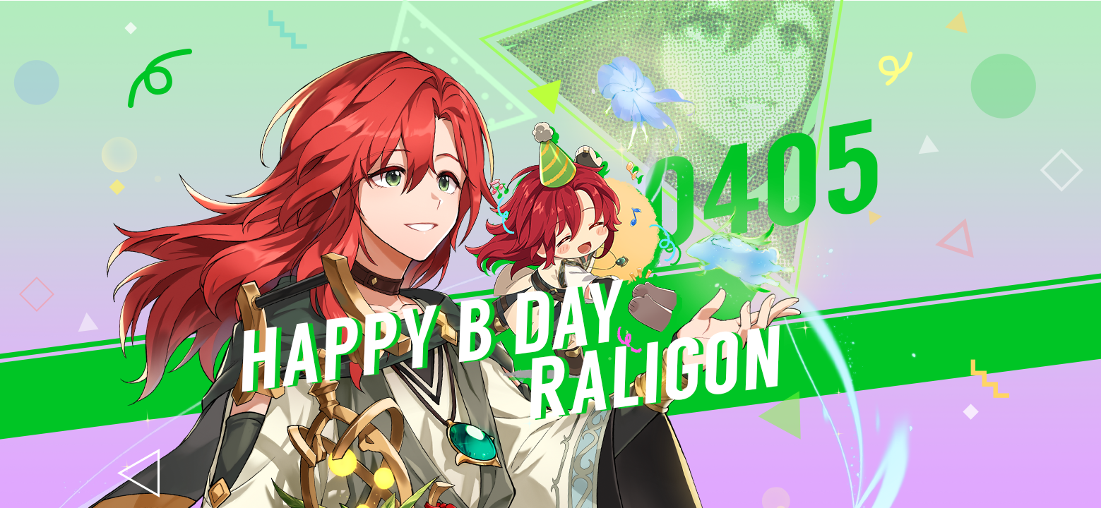 [Coupon] April 5th is Raligon's birthday!