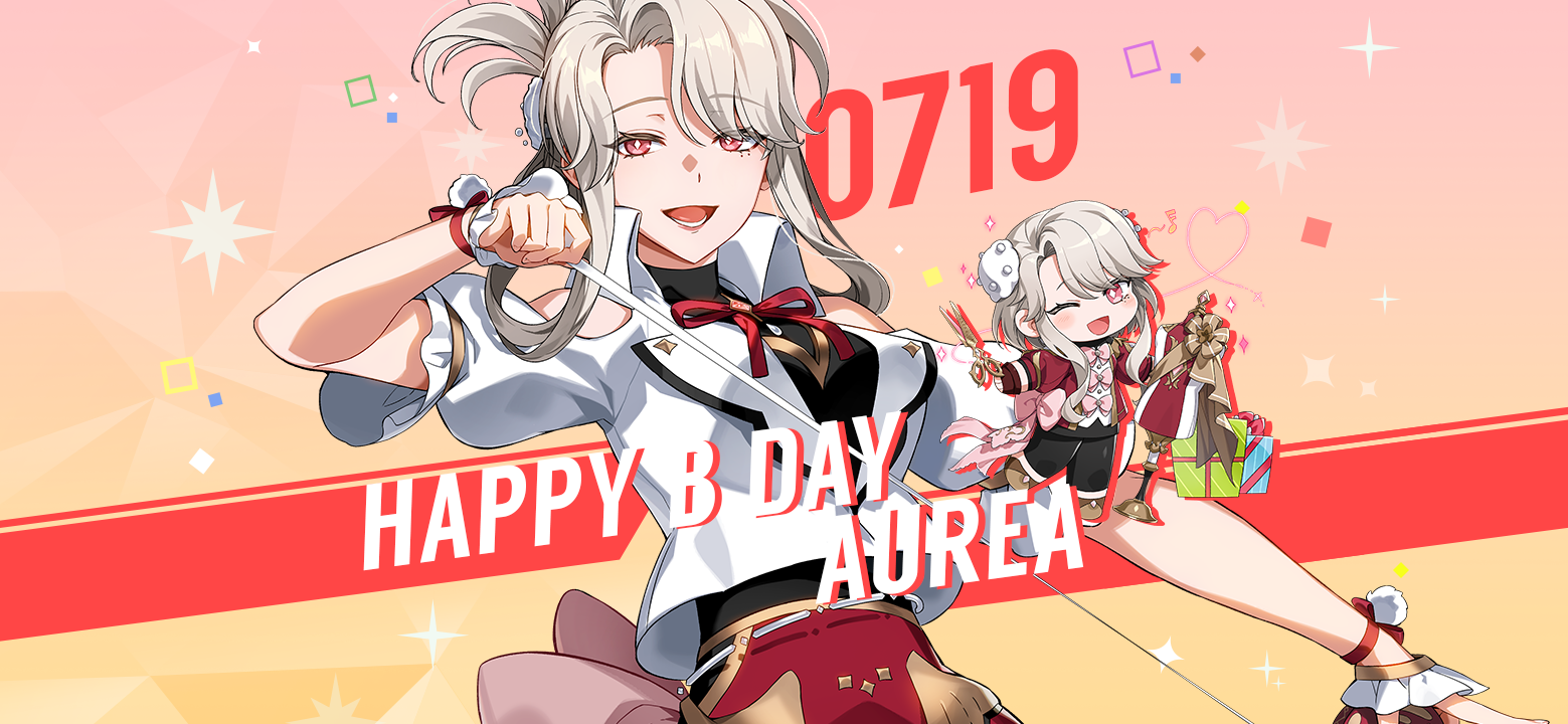 [Coupon] July 19th is Aurea's birthday!