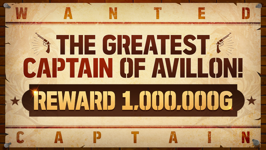 [Event] WANTED: The Greatest Captain of Avillon! - Winner Announcement