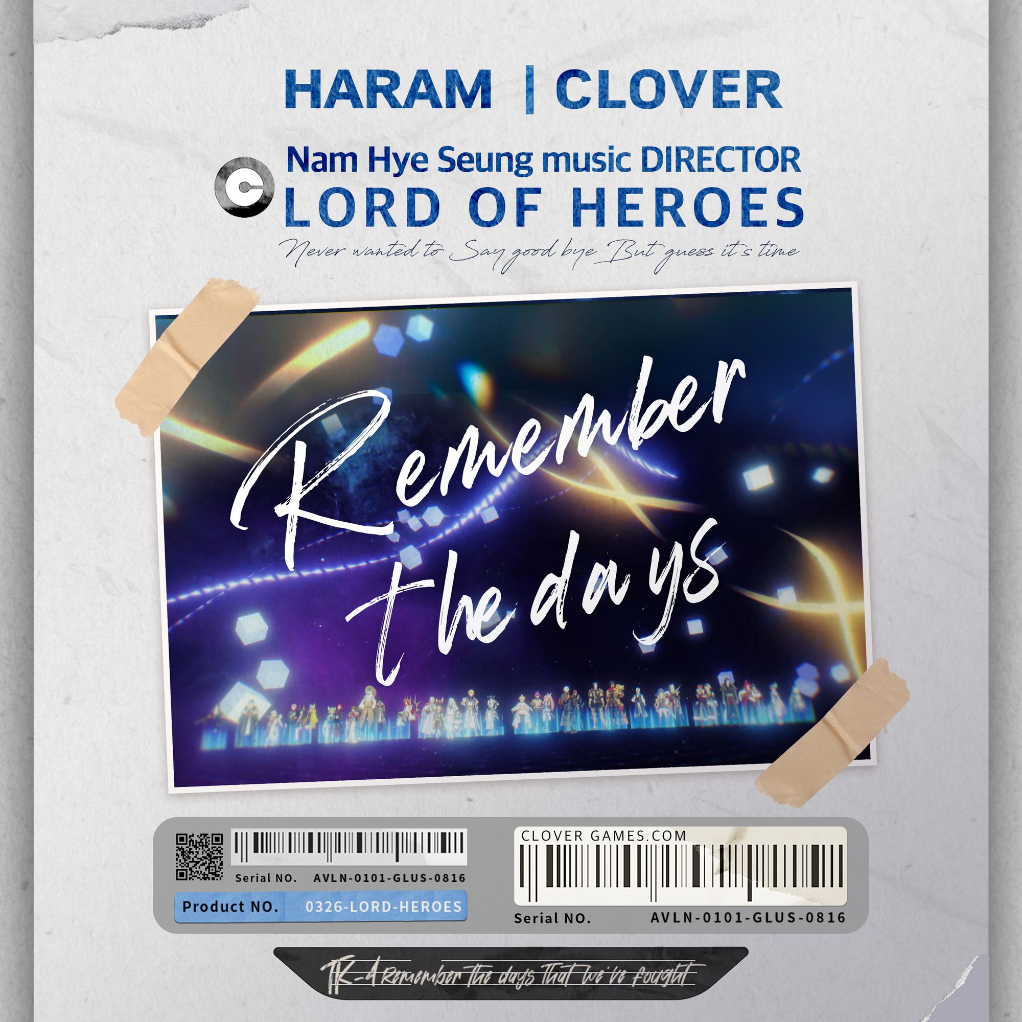 [LoH OST] 4th Soundtrack: Remember the days