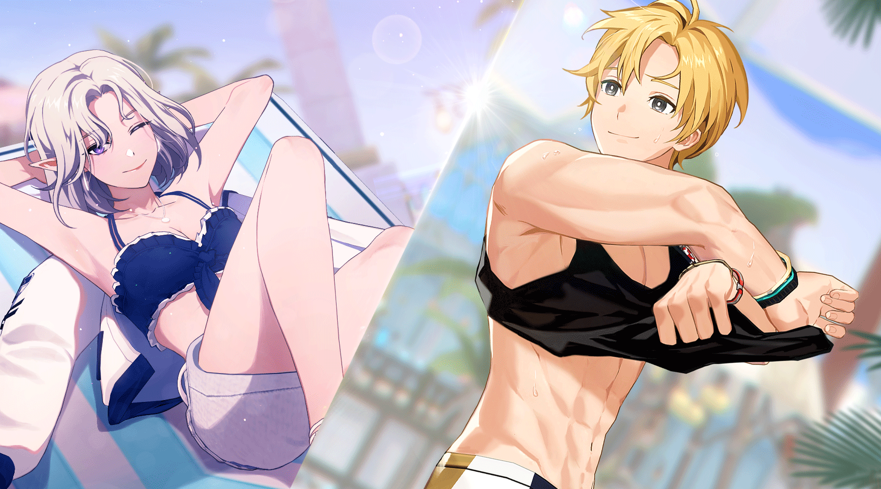 [Notice] New Outfits - Summer Collection (Johan & Lucilicca)