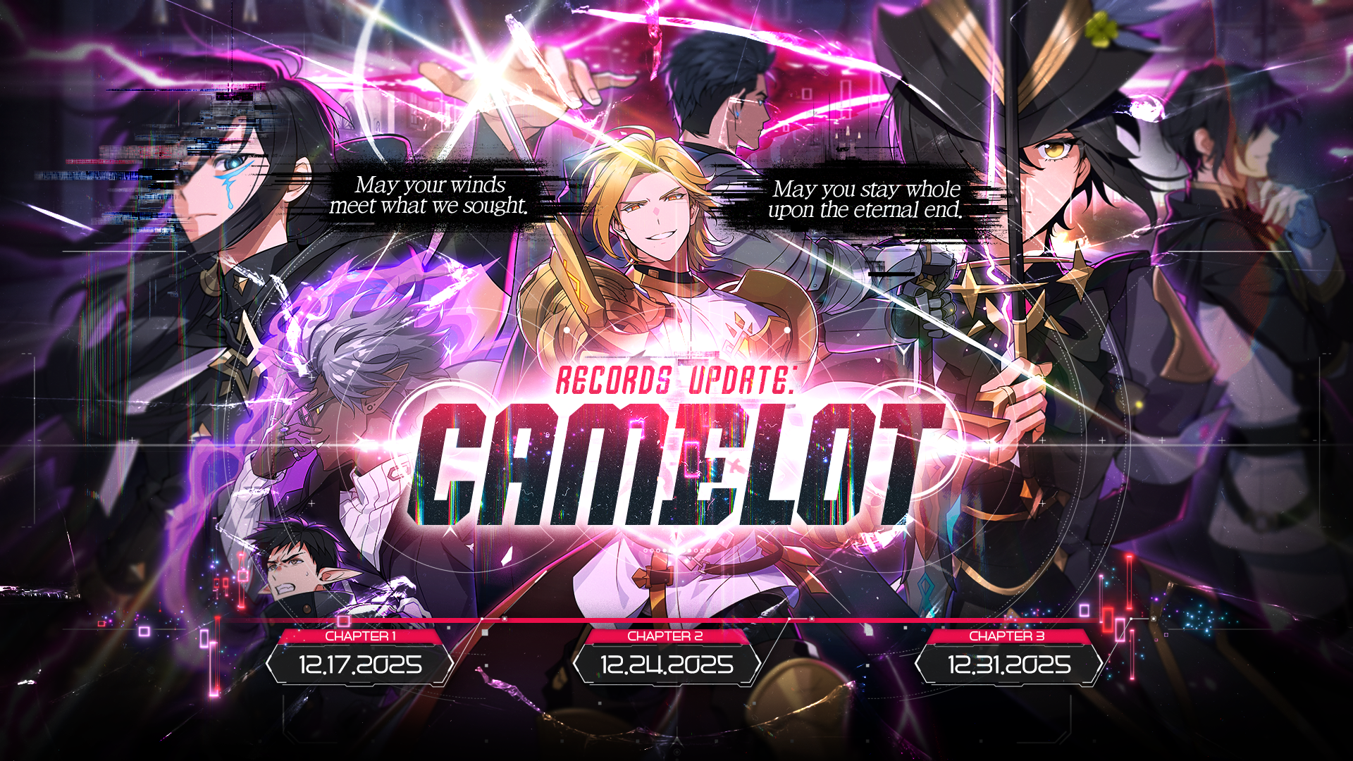 [Records of Camelot] Release Schedule