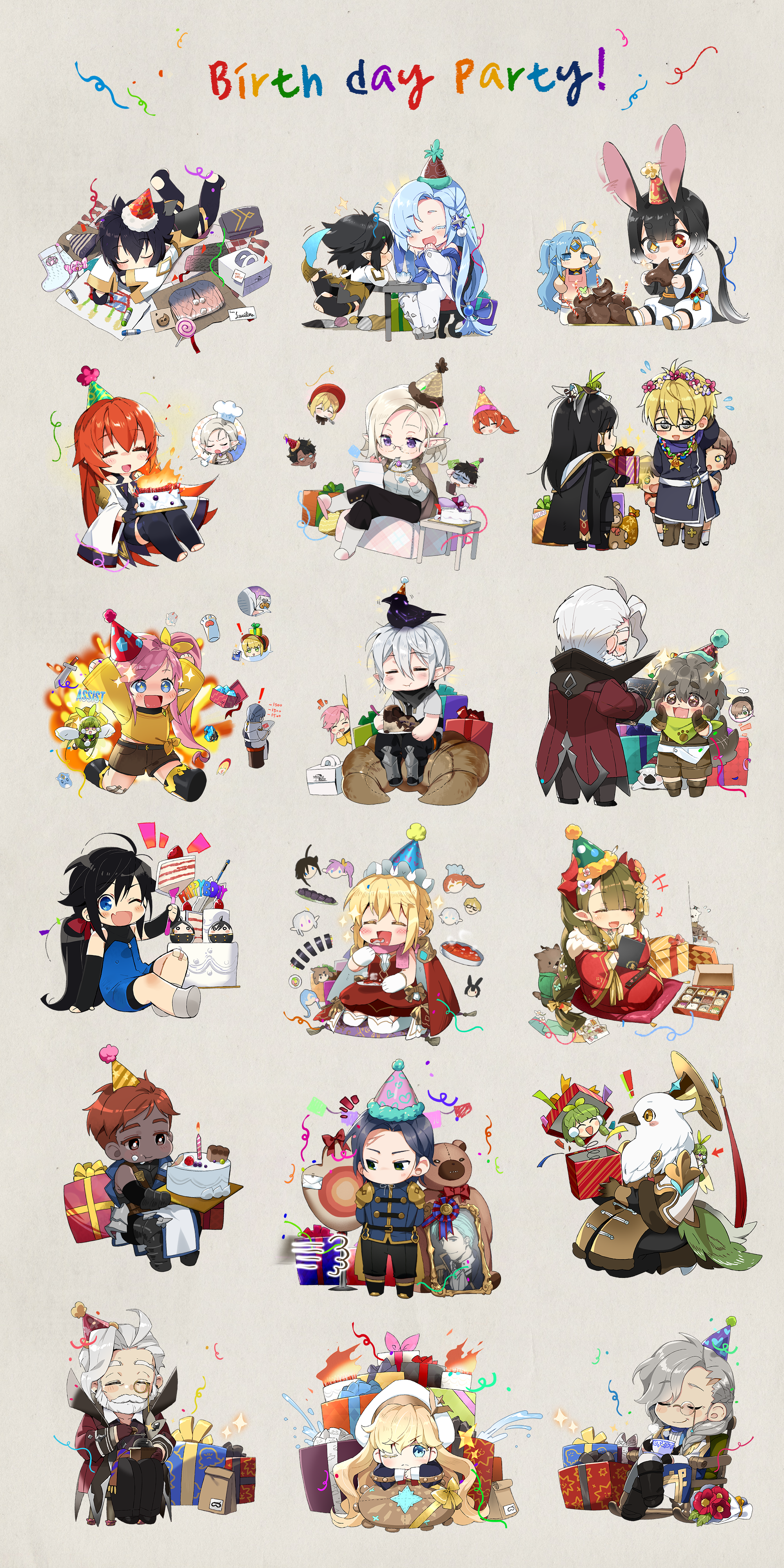 [LOH] Knights Illustration SD ver.2